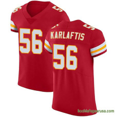 Mens Kansas City Chiefs George Karlaftis Red Elite Team Color Vapor Untouchable Kcc216 Jersey C1770